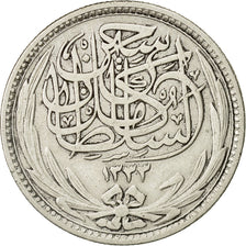 Coin, Egypt, Hussein Kamil, 5 Piastres, 1916, EF(40-45), Silver, KM:318.1