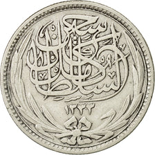 Monnaie, Égypte, Hussein Kamil, 5 Piastres, 1916, TTB, Argent, KM:318.1
