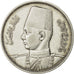 Coin, Egypt, Farouk, 5 Piastres, 1939, British Royal Mint, EF(40-45), Silver