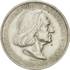 Coin, Hungary, 2 Pengö, 1936, AU(50-53), Silver, KM:515