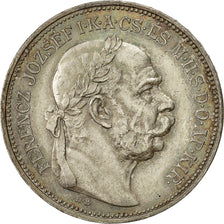 Moneda, Hungría, Franz Joseph I, 2 Korona, 1913, Kormoczbanya, MBC, Plata