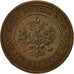 Coin, Russia, Nicholas II, 3 Kopeks, 1913, St. Petersburg, EF(40-45), Copper