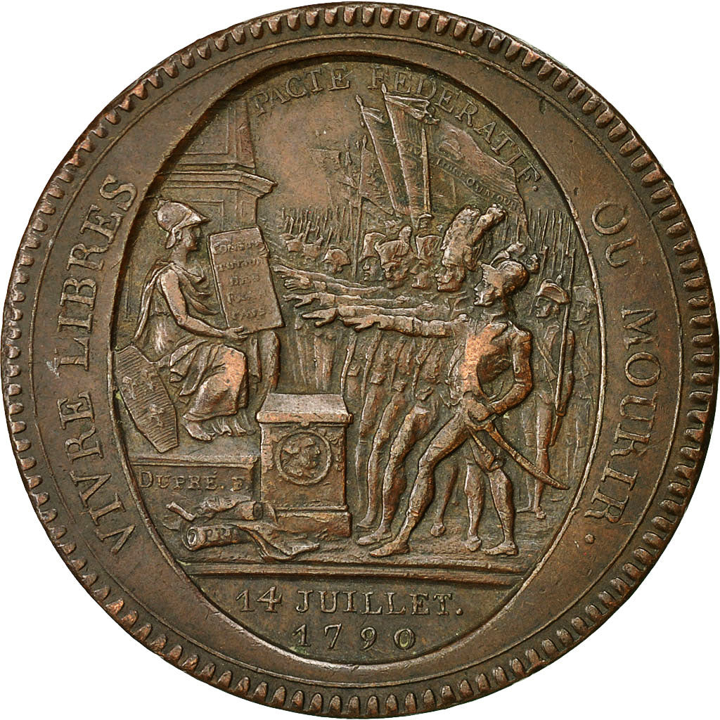 Münze, Frankreich, 5 Sols, 1792, Birmingham, SS, Bronze, KM:Tn31