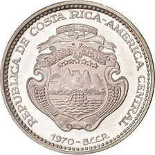 Moneda, Costa Rica, 5 Colones, 1970, SC, Plata, KM:191