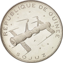 Coin, Guinea, 250 Francs, 1970, MS(63), Silver, KM:21