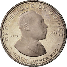 Münze, Guinea, 100 Francs, 1969, UNZ, Silber, KM:9
