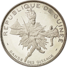 Coin, Guinea, 500 Francs, 1970, MS(63), Silver, KM:16
