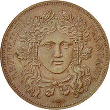 Coin, France, Essai Concours de Moullé, 10 Centimes, 1848, Paris, AU(55-58)