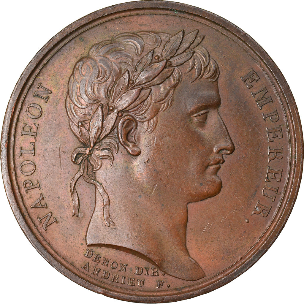 France, Medal, First French Empire, Napopléon Ier, Le Sénat, Le Peuple