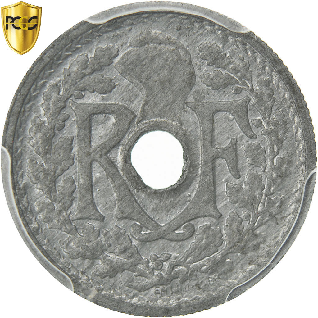 Moneda, Francia, Lindauer, 10 Centimes, 1946, Beaumont - Le Roger, PCGS, MS63