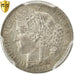 Moneta, Francja, Cérès, 50 Centimes, 1881, Paris, PCGS, MS64, MS(64), Srebro