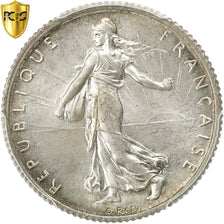 Coin, France, Semeuse, Franc, 1920, Paris, PCGS, MS65, MS(65-70), Silver