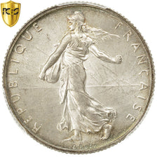 Coin, France, Semeuse, 2 Francs, 1915, Paris, PCGS, MS64, Silver, KM:845.1