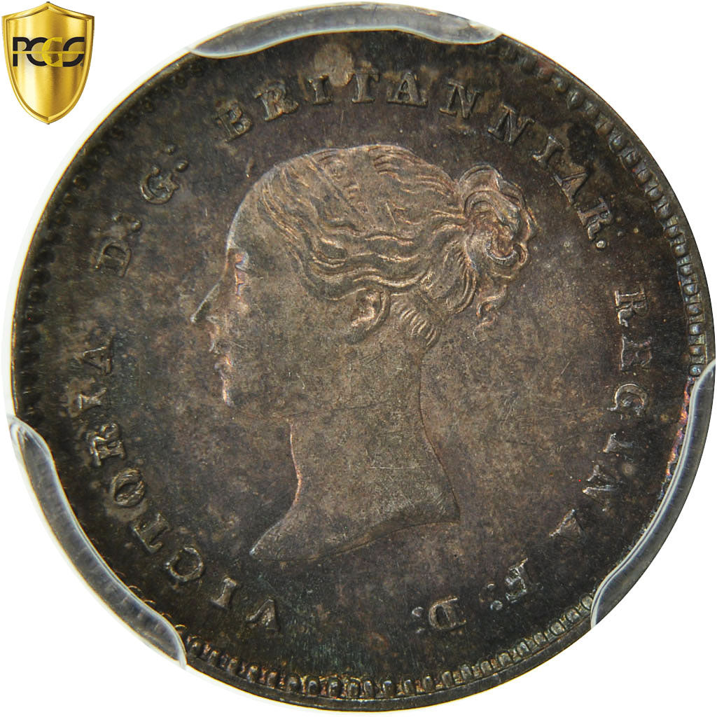 Coin, Great Britain, Victoria, 2 Pence, 1871, PCGS, PL65, MS(65-70), Silver