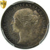Monnaie, Grande-Bretagne, Victoria, 3 Pence, 1874, PCGS, PL65, FDC, Argent