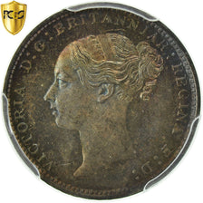 Coin, Great Britain, Victoria, 3 Pence, 1881, PCGS, PL66, MS(65-70), Silver