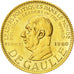 France, Medal, Charles De Gaulle, 1980, MS(63), Gold