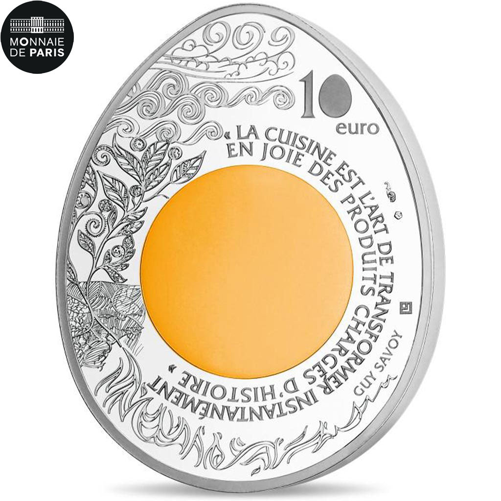 Frankreich, Monnaie de Paris, 10 Euro, Excellence - Guy Savoy, 2017, STGL