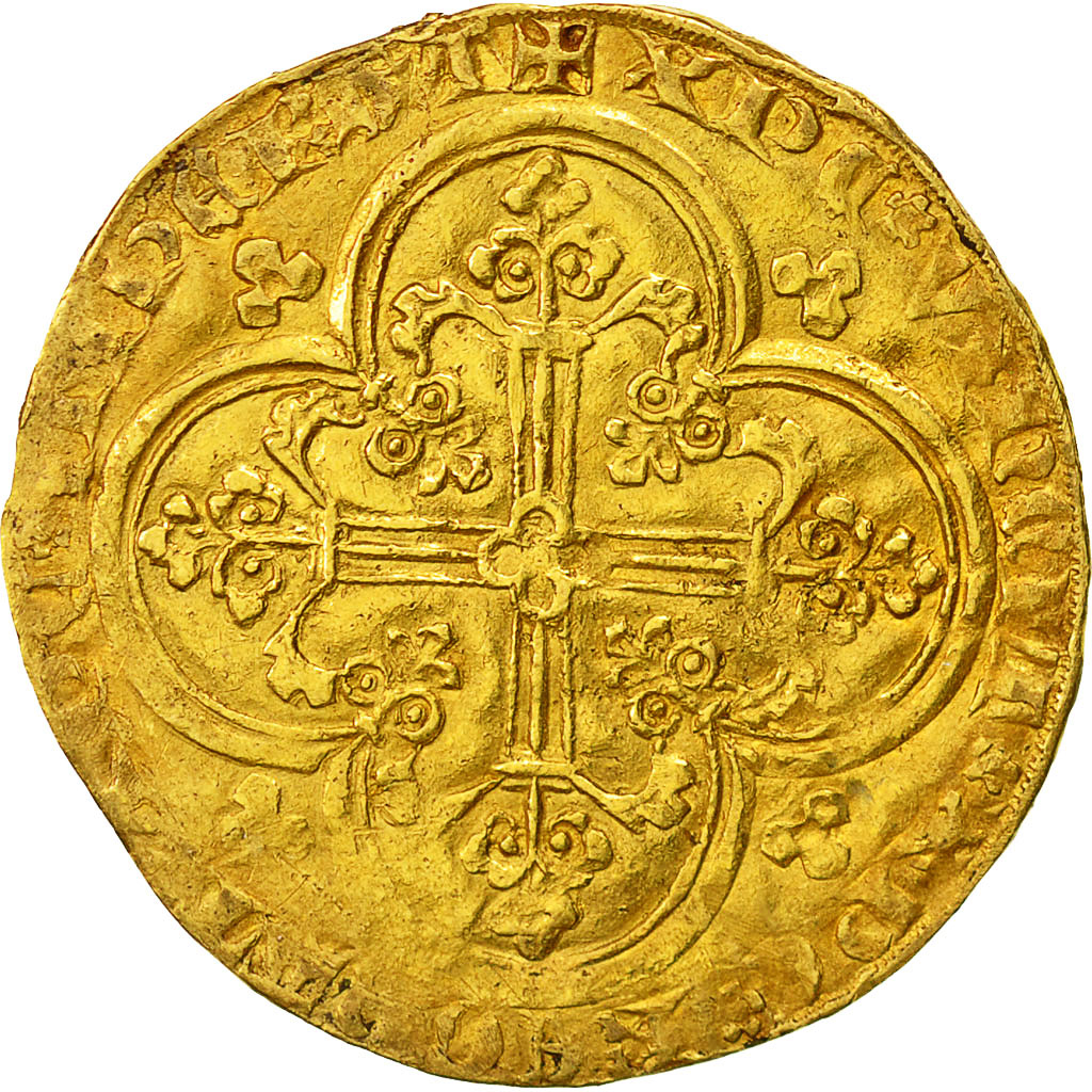 Moneta, Francia, Jean II le Bon, Franc à cheval, BB, Oro, Duplessy:294