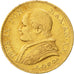 Moneta, STATI ITALIANI, PAPAL STATES, Pius IX, 20 Lire, 1866, Roma, BB, Oro