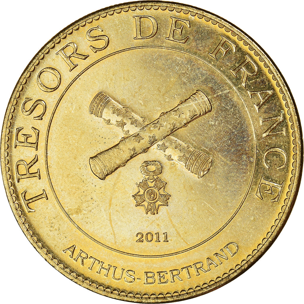 France, Token, Touristic token, Amiens - Zoo, 2011, Arthus Bertrand, AU(55-58)