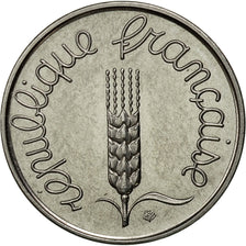 Moneta, Francja, 2 Centimes, 1961, Paris, MS(63), Stal chromowana, KM:E103.1