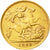 Moneta, Gran Bretagna, Edward VII, 1/2 Sovereign, 1908, BB+, Oro, KM:804