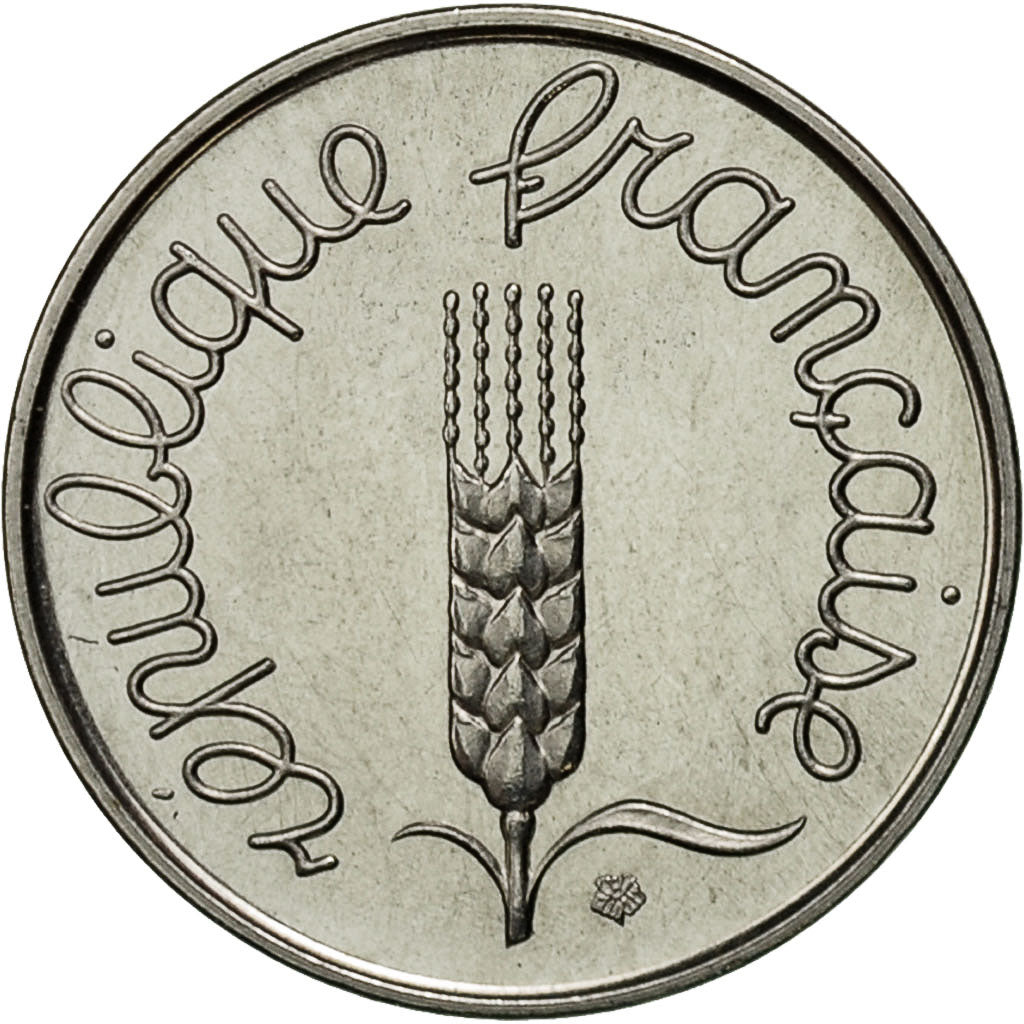 Coin, France, 2 Centimes, 1961, Paris, MS(63), Chrome-Steel, KM:E103.1