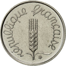 Coin, France, Épi, Centime, 1961, MS(63), Chrome-Steel, KM:E103, Gadoury:91