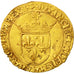 Moneta, Francia, François Ier, Ecu d'or, Lyons, BB, Oro, Duplessy:775