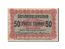 Billete, 50 Kopeken, 1916, Alemania, KM:R121a, 17.4.1916, BC+