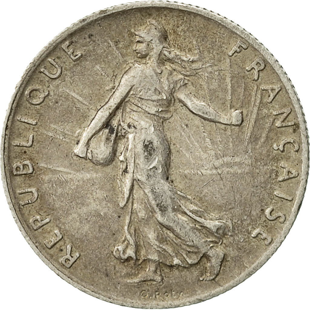 Coin, France, Semeuse, 50 Centimes, 1897, Paris, EF(40-45), Silver, KM:854