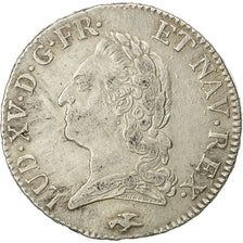 Munten, Frankrijk, Louis XV, Écu à la vieille tête, Ecu, 1772, Lyons, ZF