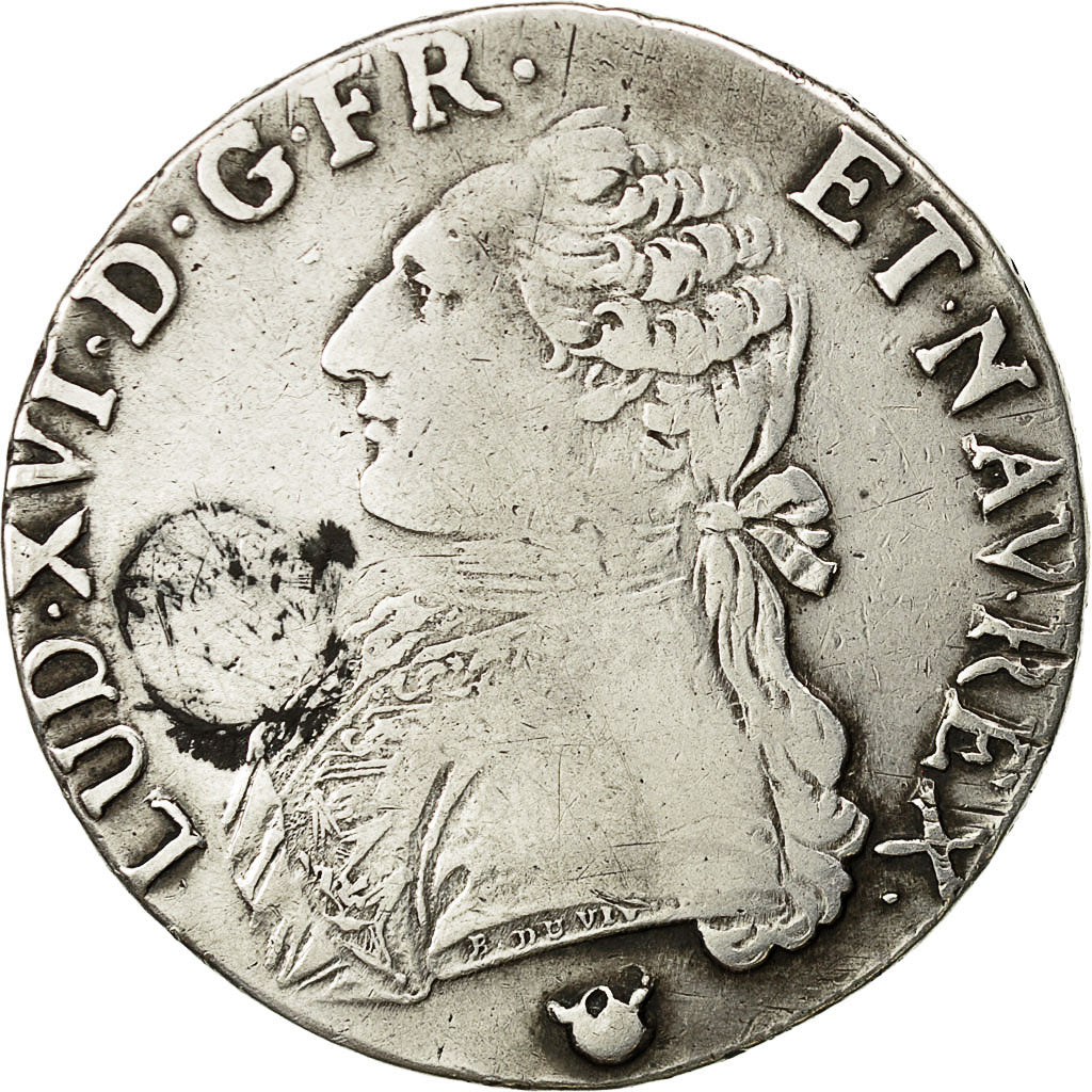 Coin, France, Louis XVI, Écu aux branches d'olivier, Ecu, 1778, Perpignan