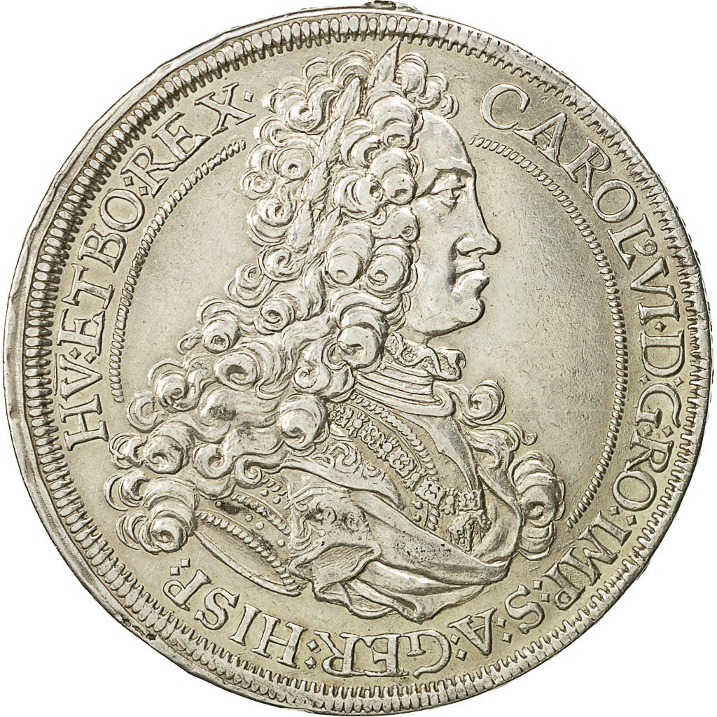 Moneta, Austria, Karl (Charles) VI, Thaler, 1713, Graz, BB, Argento, KM:1551