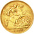 Moneta, Gran Bretagna, Edward VII, 1/2 Sovereign, 1907, BB+, Oro, KM:804