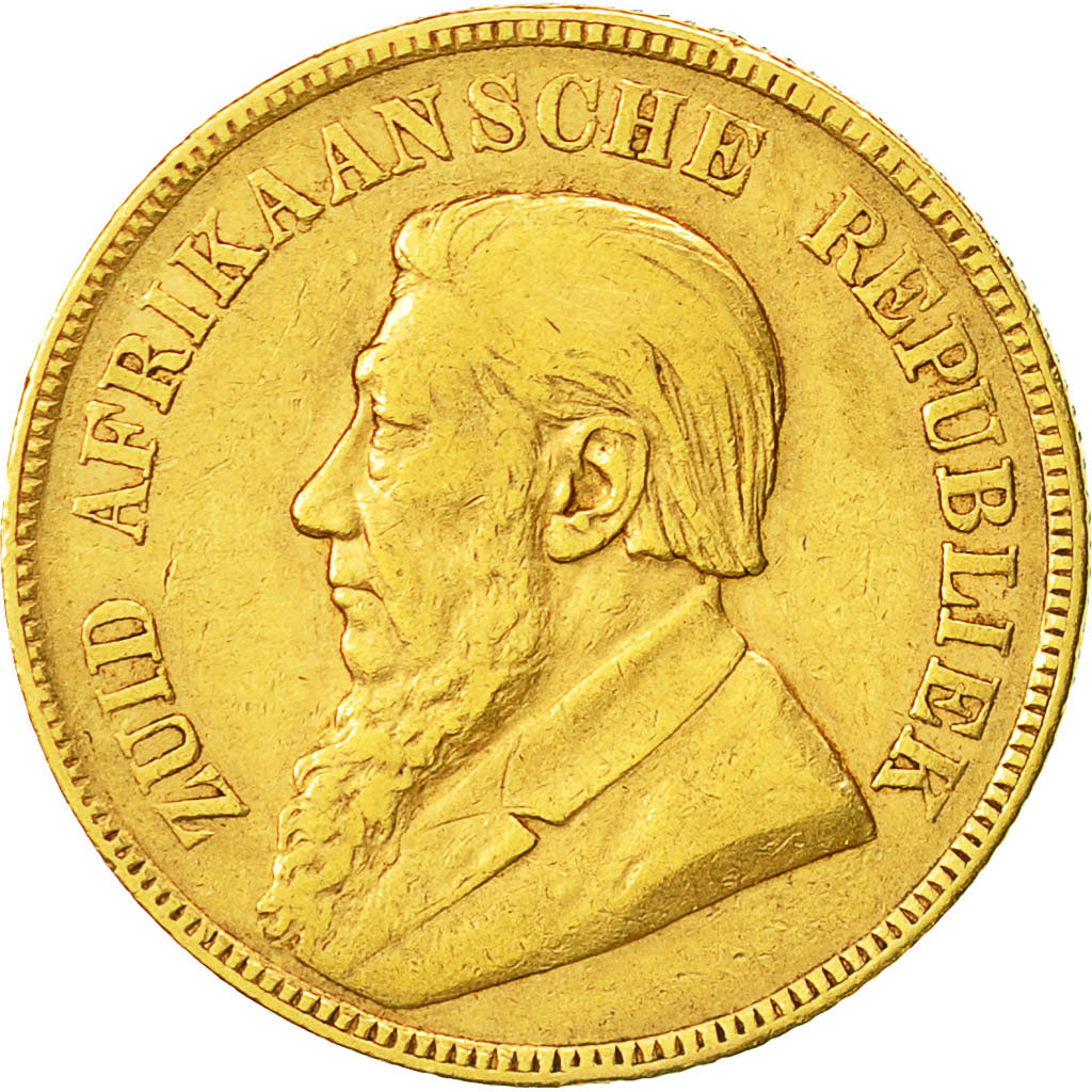 Coin, South Africa, Pond, Een, 1898, EF(40-45), Gold, KM:10.2