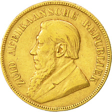 Coin, South Africa, Pond, Een, 1898, EF(40-45), Gold, KM:10.2