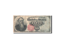 Billet, États-Unis, 50 Cents, 1866, 2.7.1866, KM:3345, B+