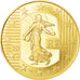 France, Monnaie de Paris, 20 Euro, Semeuse, 2003, MS(63), Gold, KM:1349