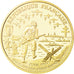 Coin, France, Débarquement allié, Franc, 1993, MS(63), Gold, KM:1015