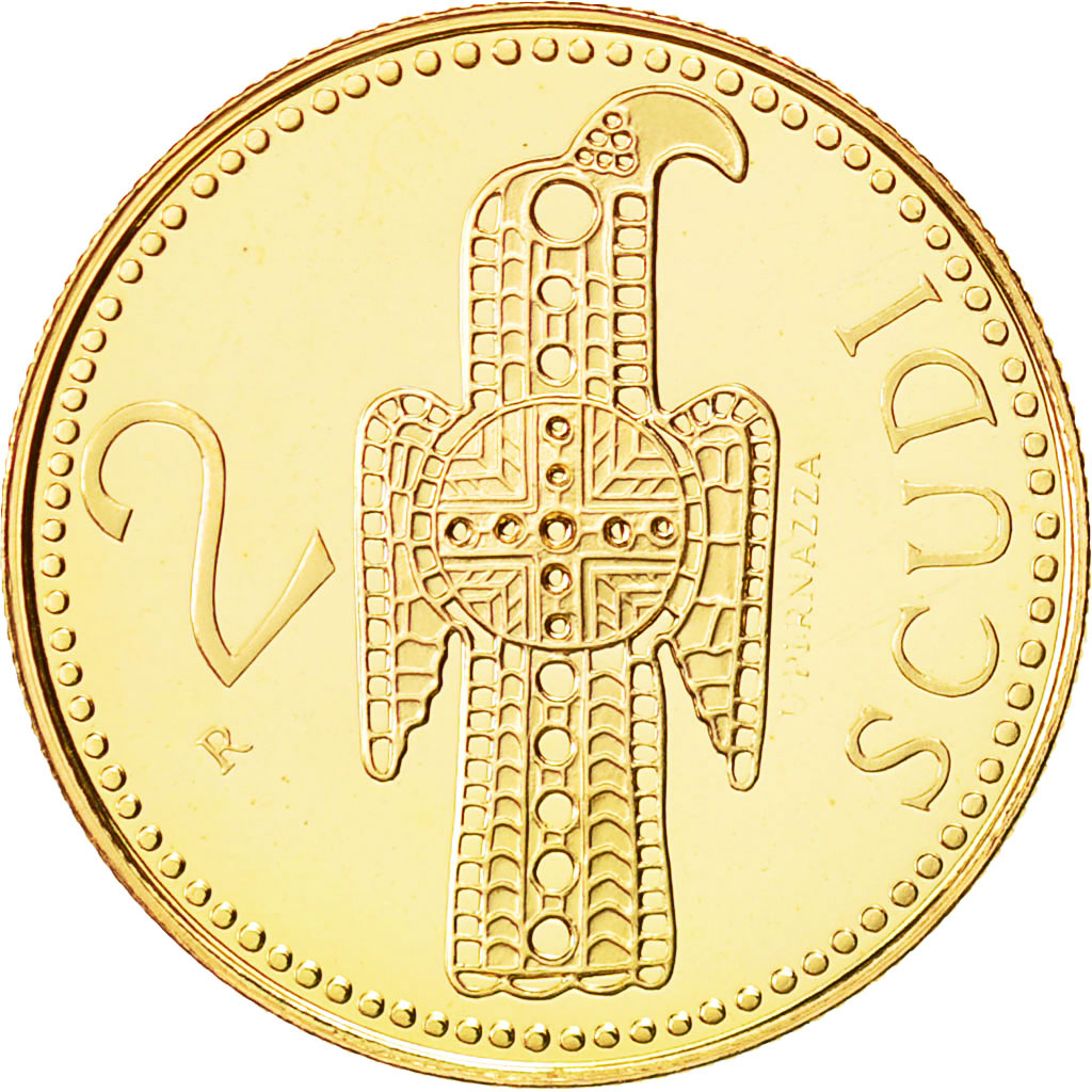 Münze, San Marino, 2 Scudi, 2004, Rome, STGL, Gold, KM:464