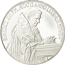 VATICAN CITY, 5 Euro, 2007, MS(65-70), Silver, KM:400