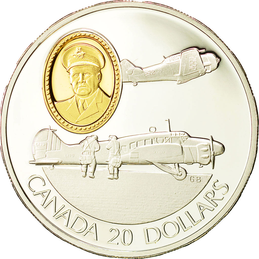 Coin, Canada, Elizabeth II, 20 Dollars, 1990, Royal Canadian Mint, Ottawa