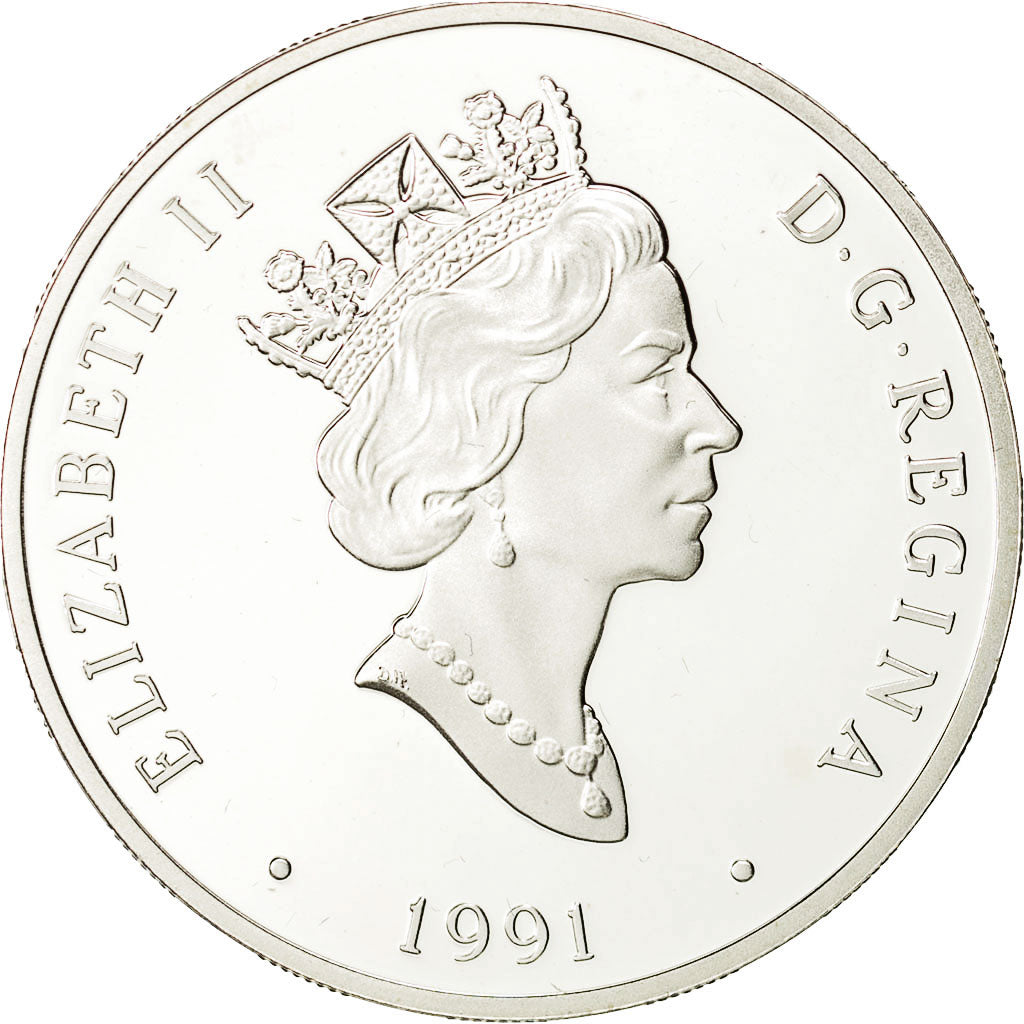 Coin, Canada, Elizabeth II, 20 Dollars, 1991, Royal Canadian Mint, Ottawa