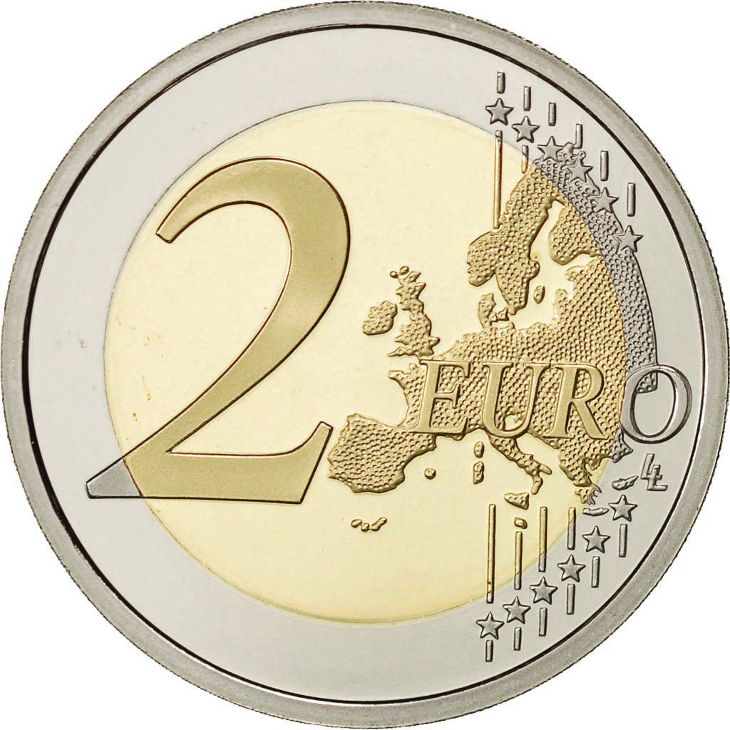 Monaco, 2 Euro, Fondation de Monte-Carlo, 2016, FDC, Or