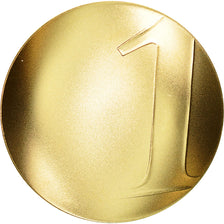 Coin, France, Un Ultime Franc Starck, Franc, 2001, Paris, MS(65-70), Gold