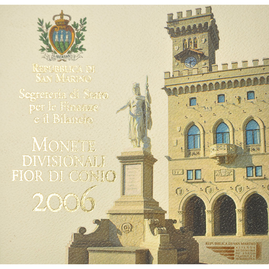 San Marino, Set, 2006, FDC, Sin información