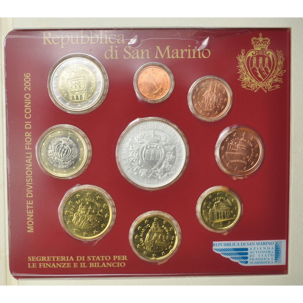 San Marino, Set, 2006, FDC, Sin información