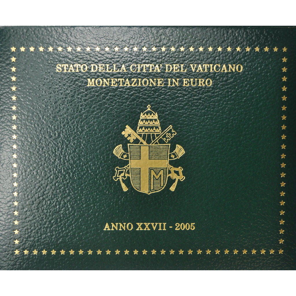 Vaticano, Set, Jean-Paul II, 2005, FDC, N.C.